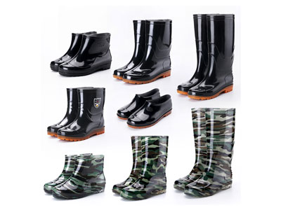 Two Color PVC Rain Boots