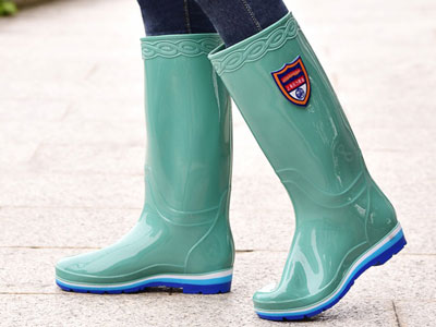 Three Color PVC Rain Boots