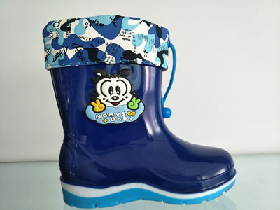 Three Color PVC Rain Boots