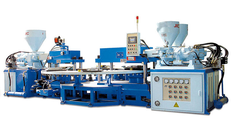 Three Color Upper Molding Machine